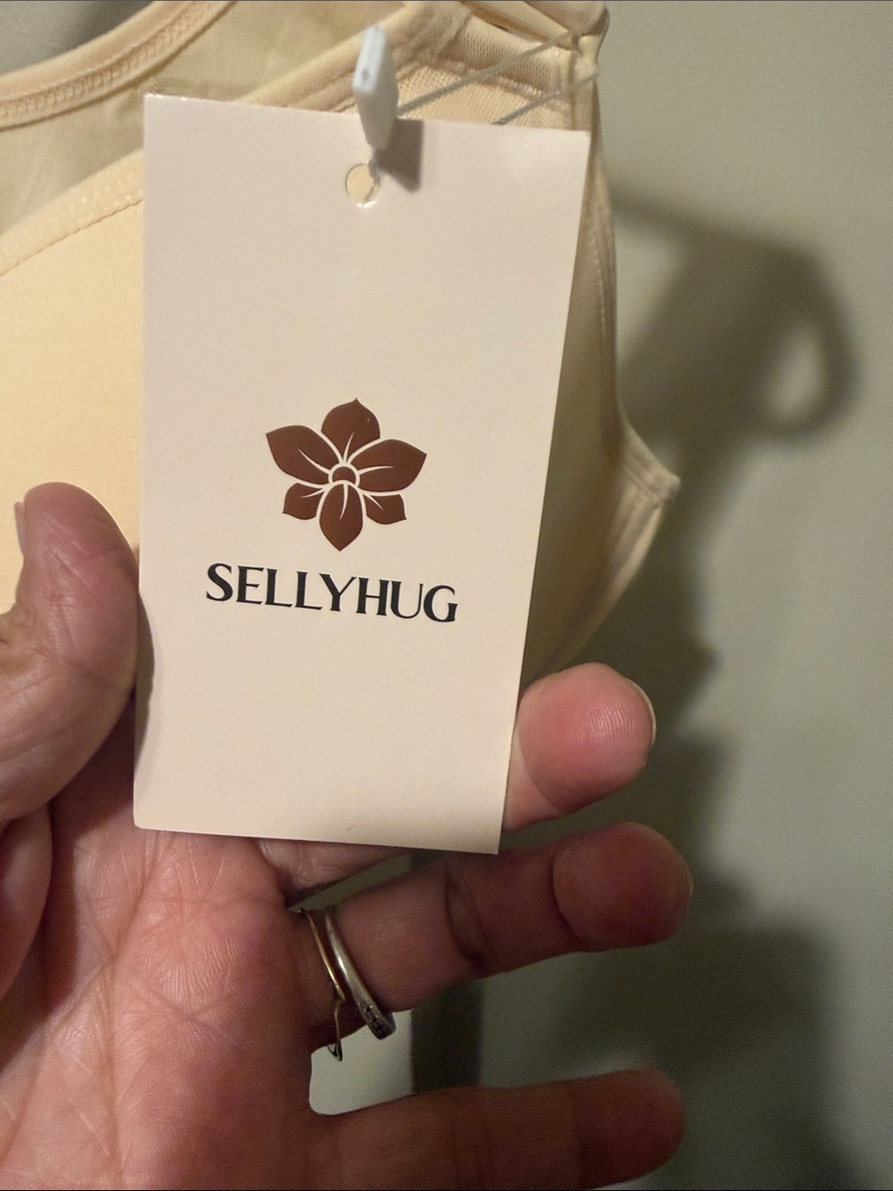 Soft SallyHug Ultimate Comfort Front-Wrap Bra, Nude Wireless Support 2XL - Picture 3 of 7